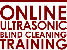 Online Ultrasonic Blind Cleaning Training